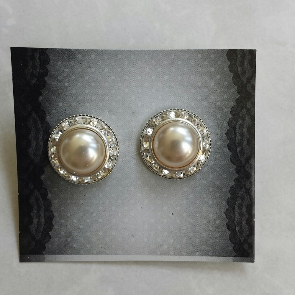 Boutique Faux Pearl Earrings